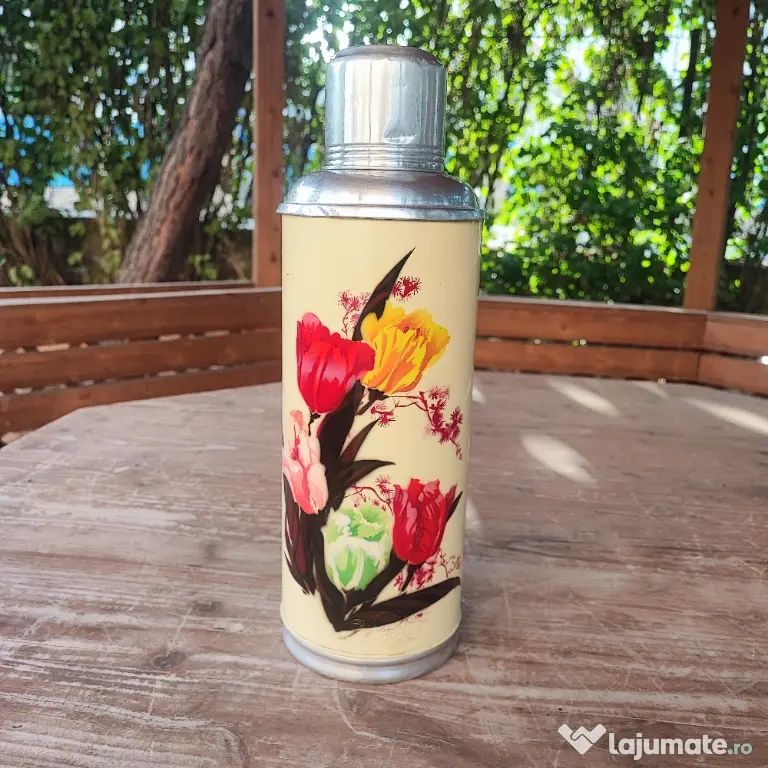 Termos SUNFLOWER vintage de colectie