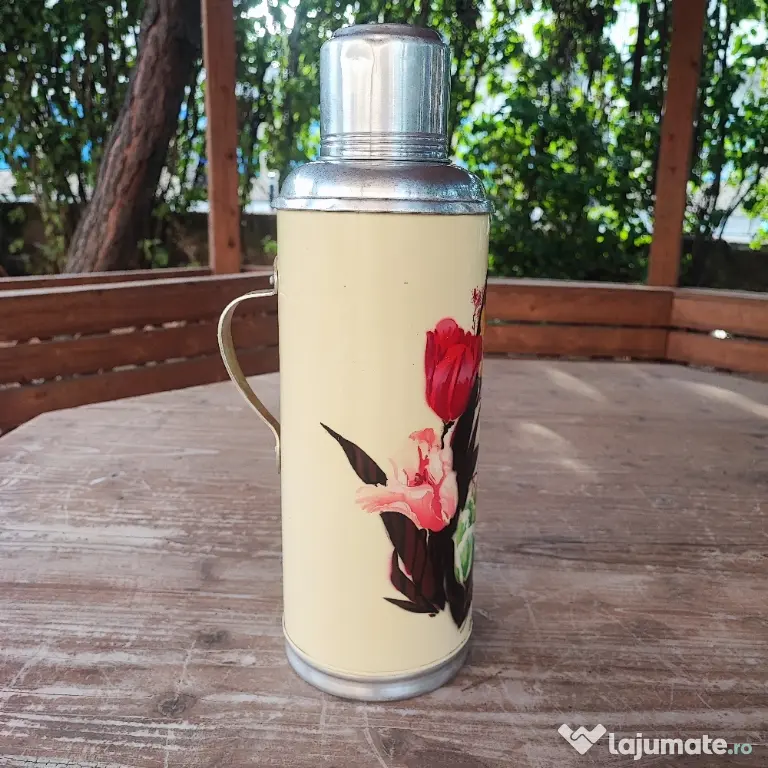 Termos SUNFLOWER vintage de colectie