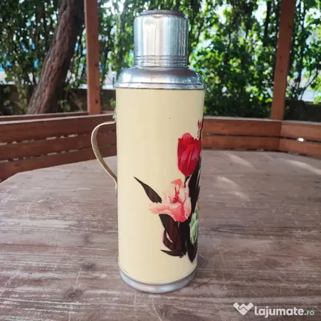 Termos SUNFLOWER vintage de colectie