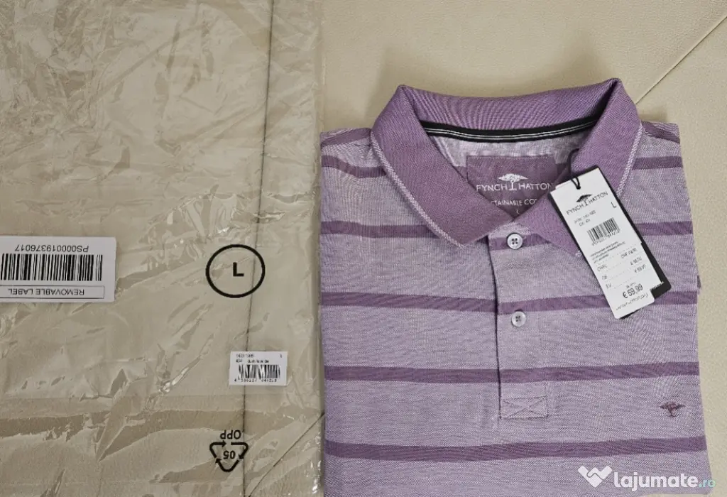 Tricou Fynch-Hatton, Bumbac Eco, Nou