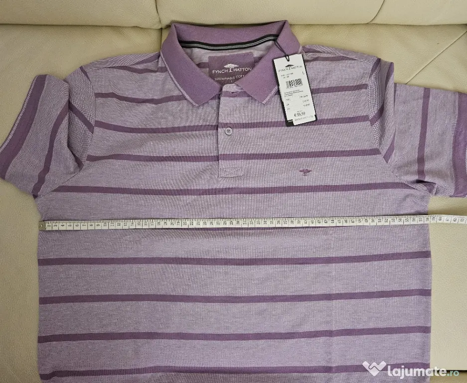 Tricou Fynch-Hatton, Bumbac Eco, Nou