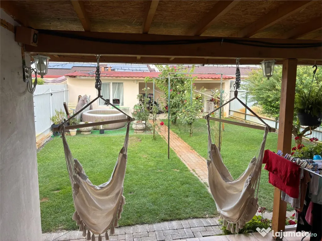 DUPLEX MOBILAT SI UTILAT COMPLET - SISTEM FOTOVOLTAIC CU BAT - Mosnita Noua (Timis)