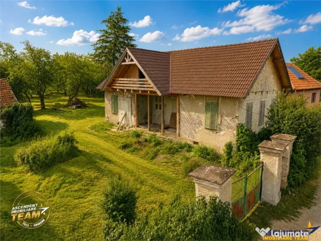 FILM! Casa personalizabila 2.700mp teren,pomi fructiferi,la - Santionlunca (Covasna)