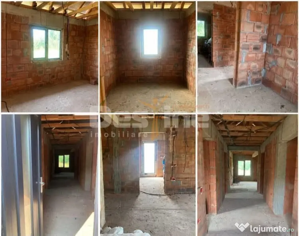 Constructie la rosu si teren 1000 mp, Zapodeni, Vaslui - Zapodeni (Vaslui)