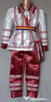 Costum popular pentru copii 8-9-10 ani ,165 lei 