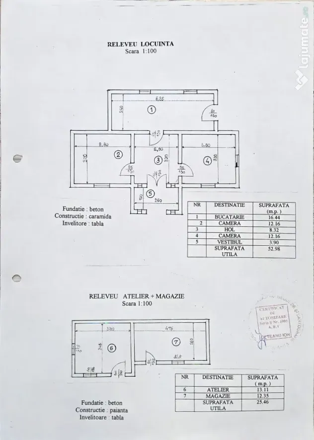 Casa Clejani 1200mp