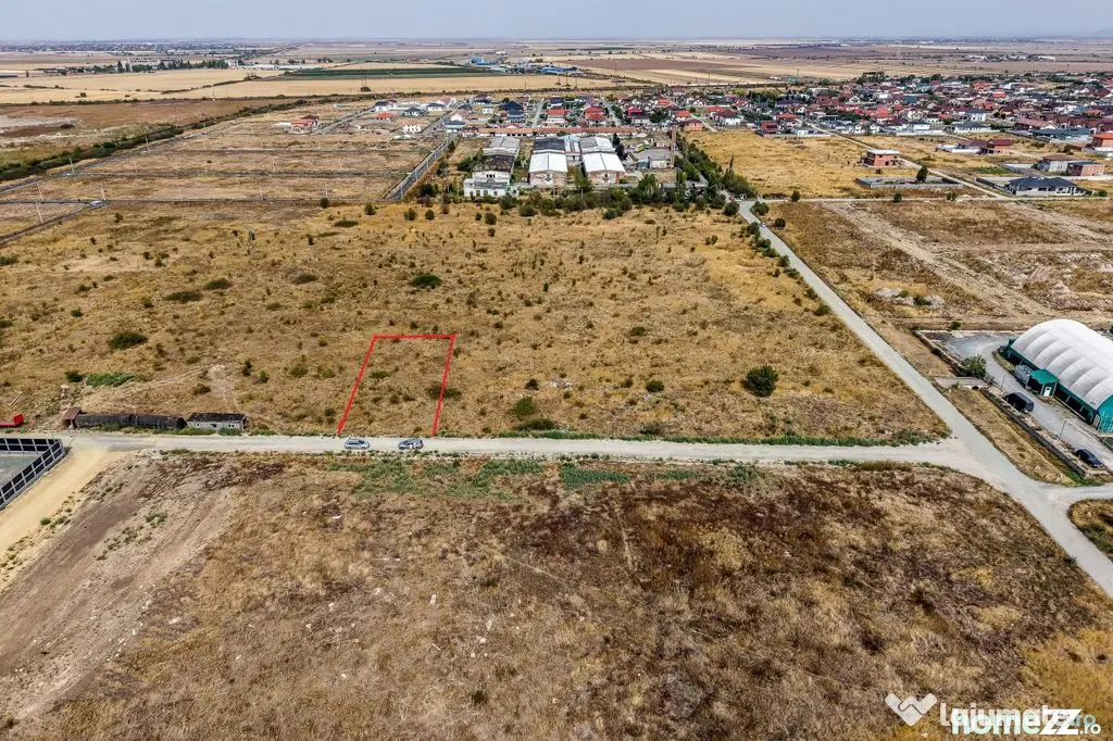 Teren intravilan 611 mp | Front stradal peste 17 m | Vladimirescu - Vladimirescu (Arad)