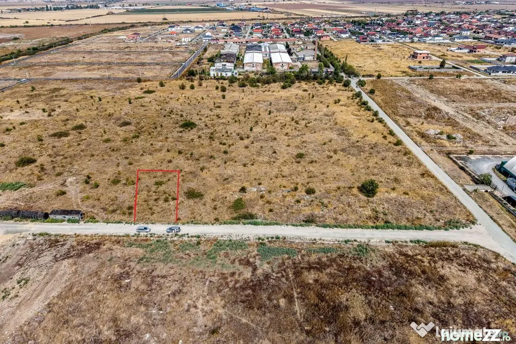 Teren intravilan 611 mp | Front stradal peste 17 m | Vladimirescu - Vladimirescu (Arad)