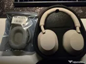 Casti SONY WH-1000XM5, Bluetooth, Over-ear, Microfon, Noise Cancelling