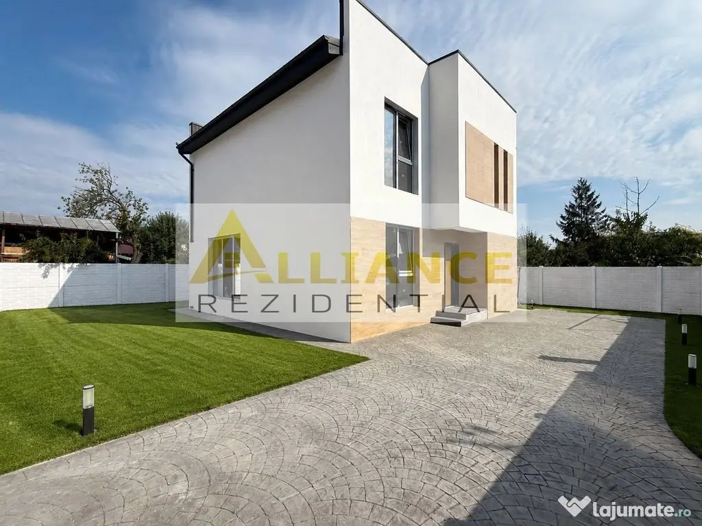 Vila stil mediteranean | P+1E | 5 camere | Încălzire pr... - Popesti Leordeni (Bucuresti-Ilfov)