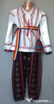 Costum popular pentru copii 7-8-9-10 ani 165 lei 