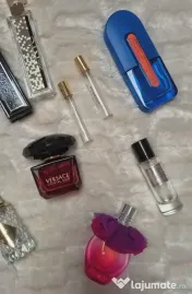 Lot 11 Sticle Goale Parfum Originale – Pentru Colecție / Decor / Artizanat