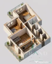 Apartament 3 camere, zona McDonalds, Minerva 