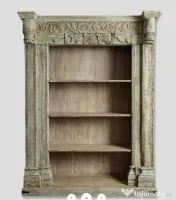 Biblioteca din Lemn Masiv 