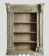 Biblioteca din Lemn Masiv