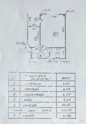 Garsonieră Iancului decomandată,et. 5, an 1982, metrou, 33