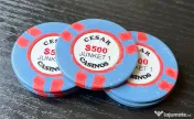 Memorabilia Casino București Jetoane originale Cesar Casinos $500 Ediție Junket 