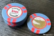 Memorabilia Casino București Jetoane originale Cesar Casinos $500 Ediție Junket 