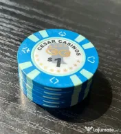 Set 5 Jetoane Cazino Vintage Cesar Casinos $1 – Memorabilia București anii 90 