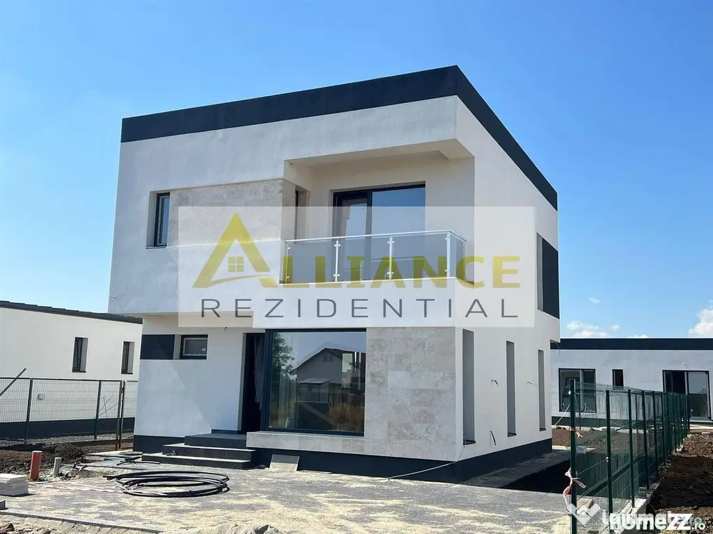 Vila cu 4 camere în ansamblu rezidential exclusiv - Comuna Berceni - Berceni (Bucuresti-Ilfov)
