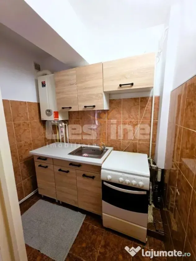 Garsoniera 21 mp cu centrală termică, renovată și mob... - Iasi (Iasi)
