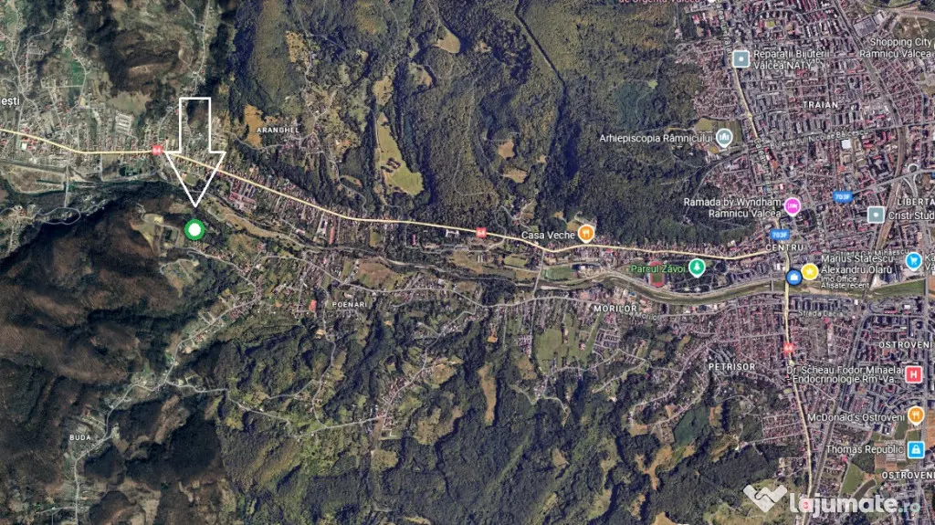 PADURE LANGA ORAS ACCES BUN IDEALA PENTRU ACTIVITATI DE AGRE - Ramnicu Valcea (Valcea)
