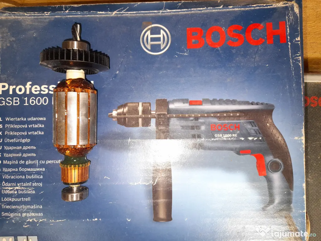 Masină de găurit cu percutie bosch
