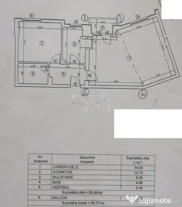 3 camere Decebal, centrală, an 2009, metrou, 66 mp - Bucuresti (Bucuresti-Ilfov)