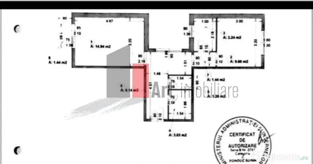 2 camere Dr. Taberei Romancierilor - Bucuresti (Bucuresti-Ilfov)