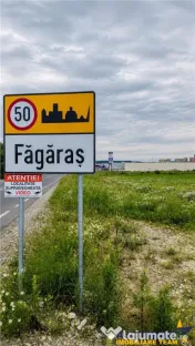 Teren intravilan 10.744 mp, Fagaras, zona comerciala ,2 fron 