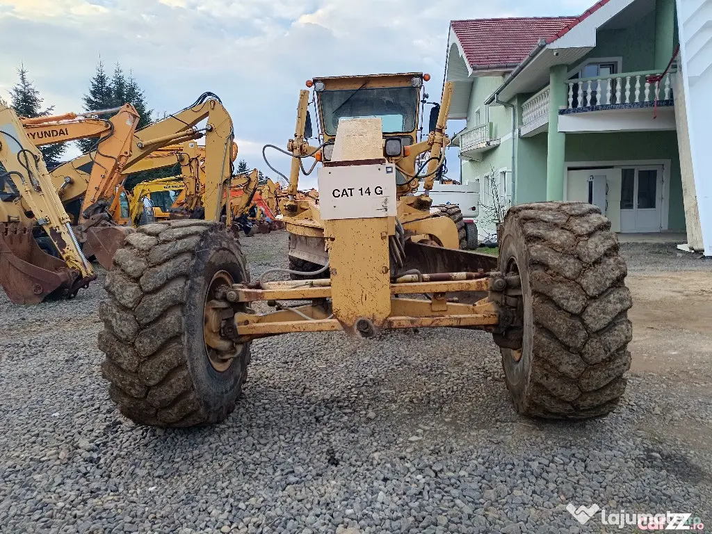 Autogreder Caterpillar 14G, 1995 - Negresti Oas (Satu-Mare)