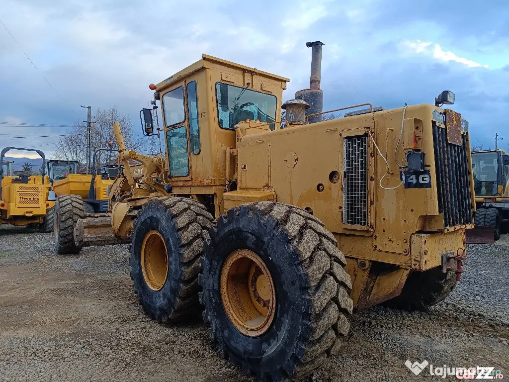 Autogreder Caterpillar 14G, 1995 - Negresti Oas (Satu-Mare)
