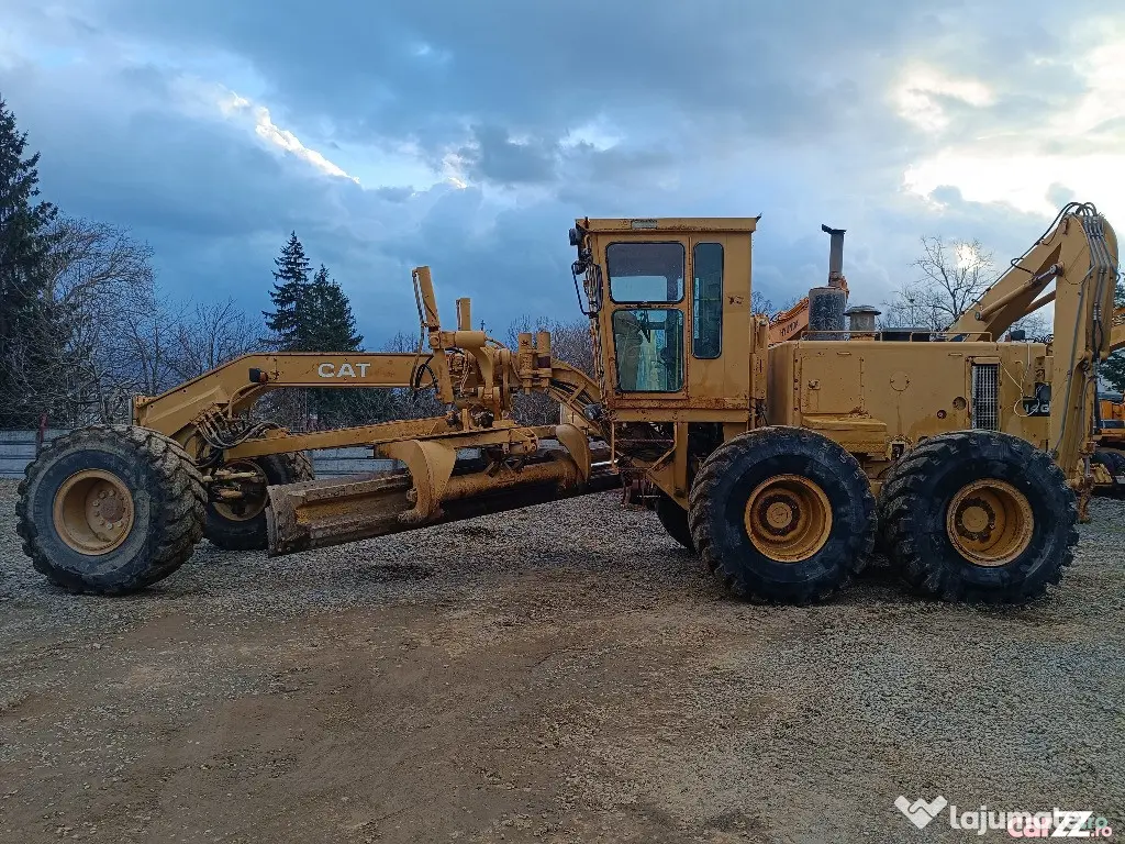 Autogreder Caterpillar 14G, 1995 - Negresti Oas (Satu-Mare)
