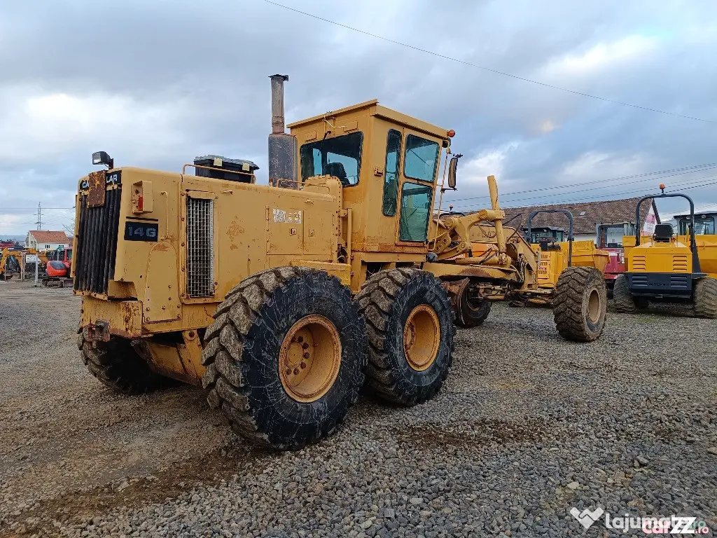 Autogreder Caterpillar 14G, 1995 - Negresti Oas (Satu-Mare)