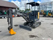 Miniexcavator Volvo EC18, 1.8 tone, 2016