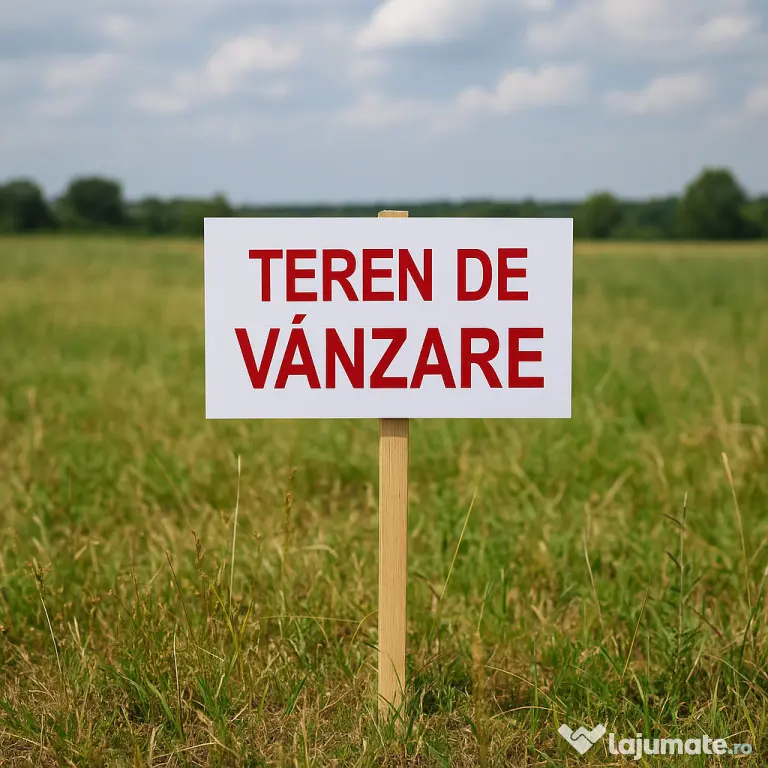 Teren intravilan 10 ari, front 28 ml, Livada SCPP, Cerbului, - Zalau (Salaj)