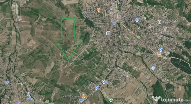 Teren intravilan 10 ari, front 28 ml, Livada SCPP, Cerbului, - Zalau (Salaj)