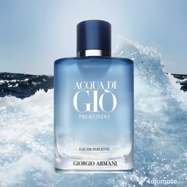 Giorgio Armani Acqua Di Gio Profondo 75ml EDP, pentru barbati, made in France
