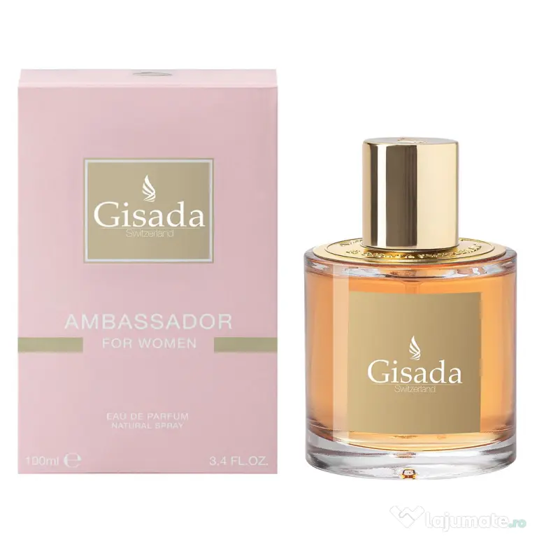 Gisada Ambassadora 100ml EDP, pentru femei, made in Switzerland