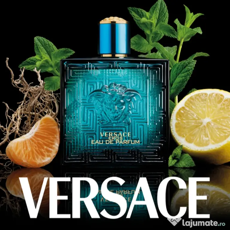 Versace Eros 100ml Parfum, pentru barbati, made in Italy