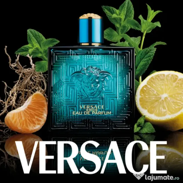 Versace Eros 100ml Parfum, pentru barbati, made in Italy