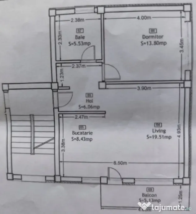 Apartament 2 camere in zona Tineretului - Floresti (Cluj)