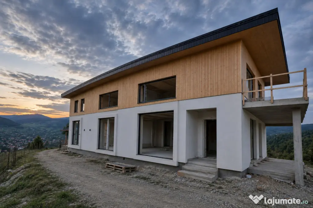 Casă cu priveliște deosebită – 232 mp + terasă 50 mp | - Tautii Magheraus (Maramures)