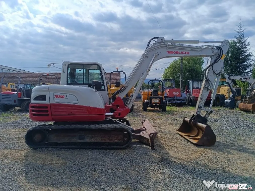 Miniexcavator Takeuchi TB290, 2018, 8,4 tone - Negresti Oas (Satu-Mare)