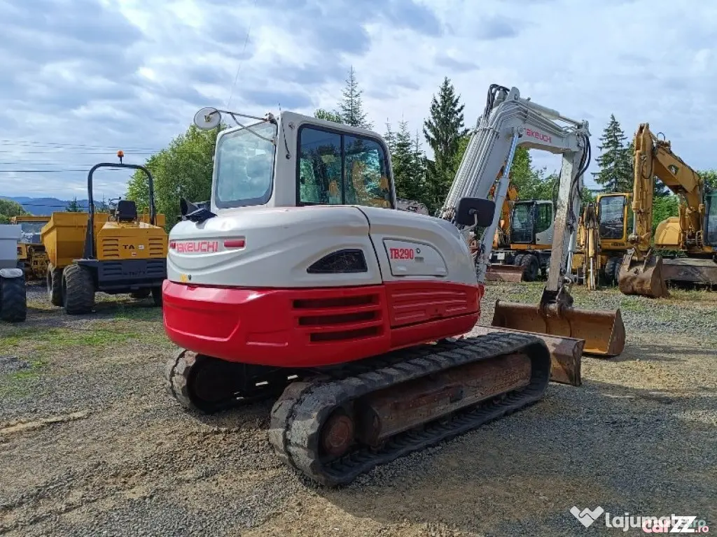 Miniexcavator Takeuchi TB290, 2018, 8,4 tone - Negresti Oas (Satu-Mare)
