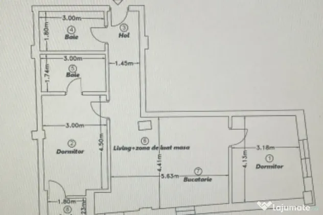 Apartament 3 camere, 69,56mp | Zona Calea Baciului | Cluj | - Cluj-Napoca (Cluj)