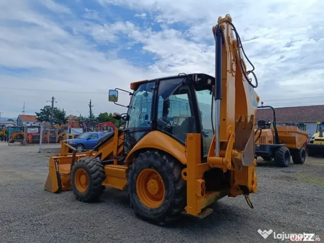 Buldoexcavator CAT 428E, 2007, cupă multifuncțională, braț telescopic - Negresti Oas (Satu-Mare)