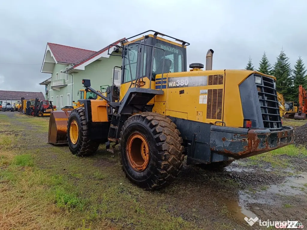 Încărcător frontal Komatsu WA380-6, 2007, 19,5 tone - Negresti Oas (Satu-Mare)