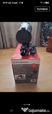 Aspirator vertical cu fir Cleanmaxx 