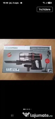 Aspirator vertical cu fir Cleanmaxx 
